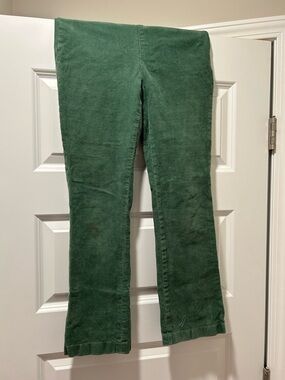 Tuckernuck Dark Green Corduroy Wide-Leg Jeans